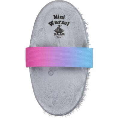 HAAS Kinder-Wurzelkardätsche Regenbogen grau