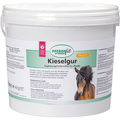 PFERDEfit by Loesdau Kieselgur Pellets 4 kg