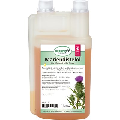 PFERDEfit by Loesdau Mariendistelöl 1 Liter