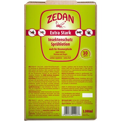 ZEDAN Fliegenschutz für Ekzemerpferde 3000 ml