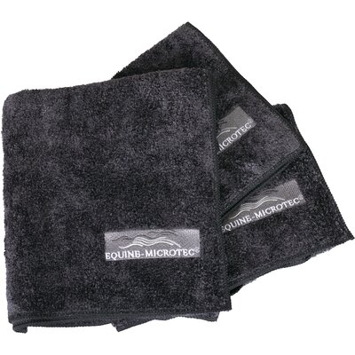 EQUINE-MICROTEC Stalltuch-Set anthrazit