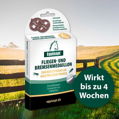 Equisept Fliegen- und Bremsenmedaillon für Pferde – Ansicht 3