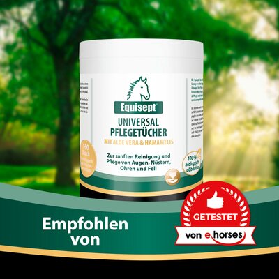 Equisept Universal Pflegetücher für Pferde