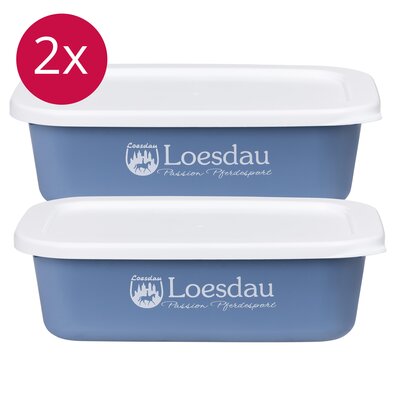 Loesdau Loesdau-Set - Futterbox eckig mit Deckel – Ansicht 2