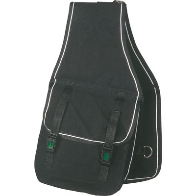 Doppel-Satteltasche schwarz