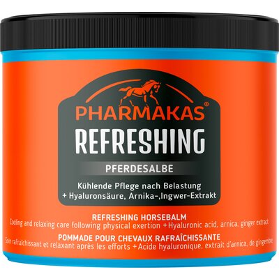 PHARMAKAS REFRESHING Massage-Pferdesalbe 500 ml