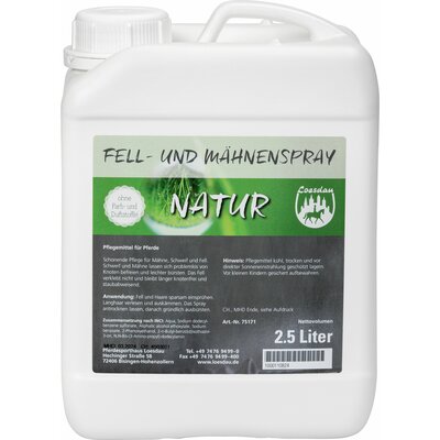 Loesdau Mähnenspray Naturell 2,5 Liter