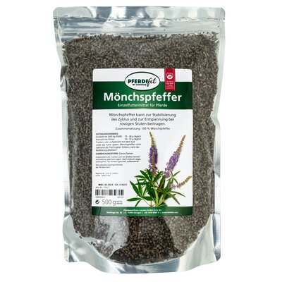 PFERDEfit by Loesdau Mönchspfeffer ganz 500 g