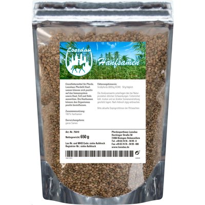 PFERDEfit by Loesdau Hanfsamen 650 g