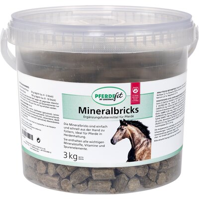PFERDEfit by Loesdau Mineralbricks 3 kg