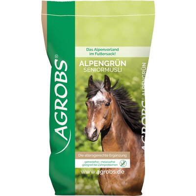 AGROBS Alpengrün Seniormüsli 15 kg