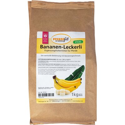 PFERDEfit by Loesdau Bananen-Leckerli Sticks 