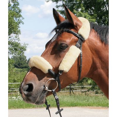 Lammfell-Halfterset, 4-teilig