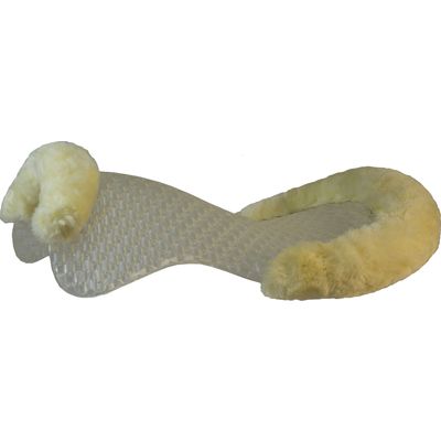 ACAVALLO Respira Air-Release Soft-Gel-Pad EcoWool transparent | Einheitsgröße