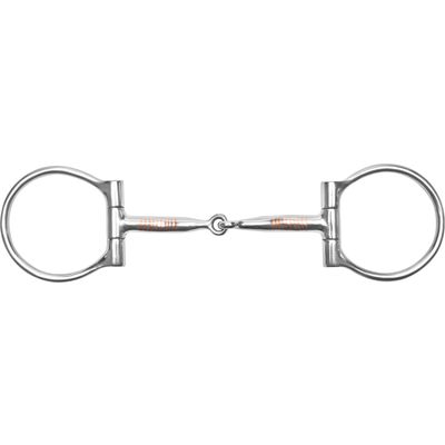 L-pro West Snaffle-Bit mit D-Ringen 14,5 cm