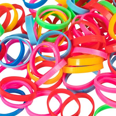 Loesdau bunte Mähnengummis rainbow