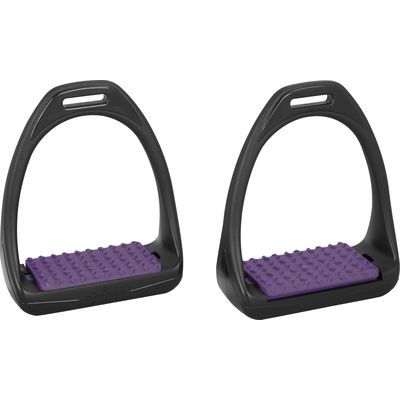 COMPOSITI Steigbügel Flex lila | 11,5 cm