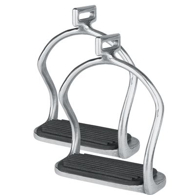 Loesdau Sicherheitssteigbügel Island silber | 12 cm