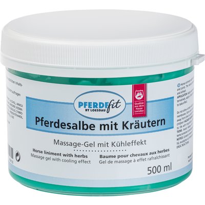 PFERDEfit by Loesdau Pferdesalbe mit Kräutern 500ml