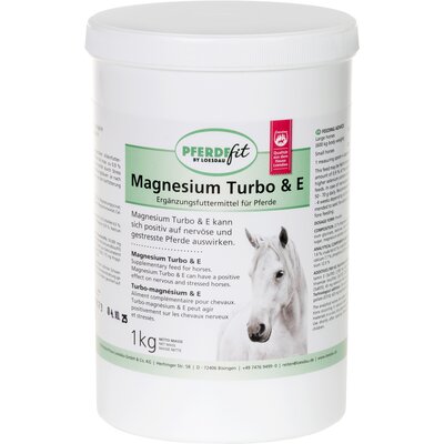 PFERDEfit by Loesdau Magnesium-Turbo & E 1 kg