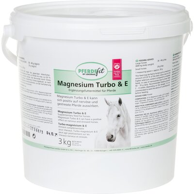 PFERDEfit by Loesdau Magnesium-Turbo & E 3 kg