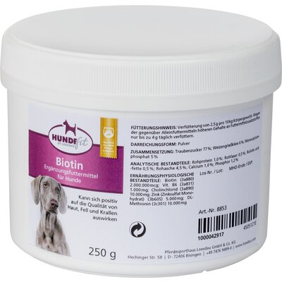 HUNDEfit by Loesdau Biotin 250 g