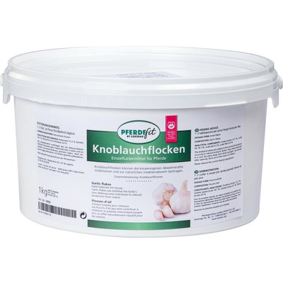 PFERDEfit by Loesdau Knoblauchflocken 1 kg