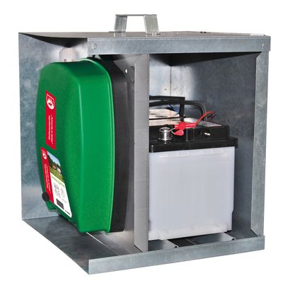 Loesdau Metallbox für Weidezaungeräte 