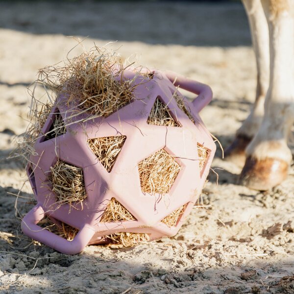 KENTUCKY Relax paarden speel- & hooi-bal old rose