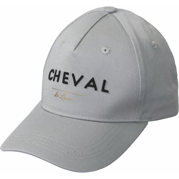 Cheval de Luxe Basecap mit 3D-Stickerei pearl grey | Einheitsgröße