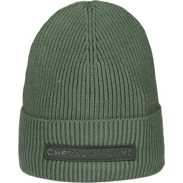 Cheval de Luxe gebreide muts hunter green | One size