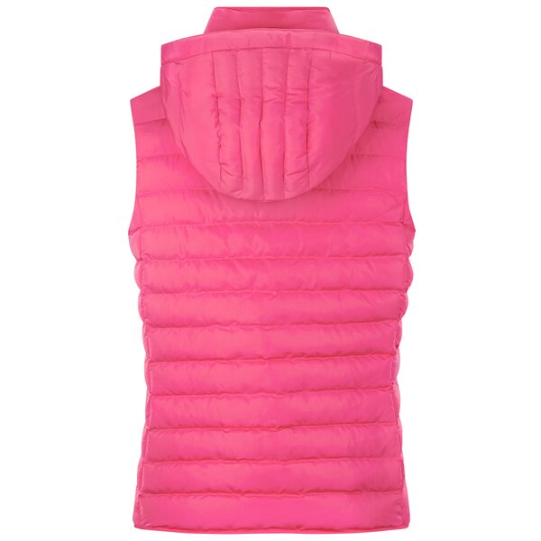 WELLENSTEYN damesbodywarmer Italy met capuchon 