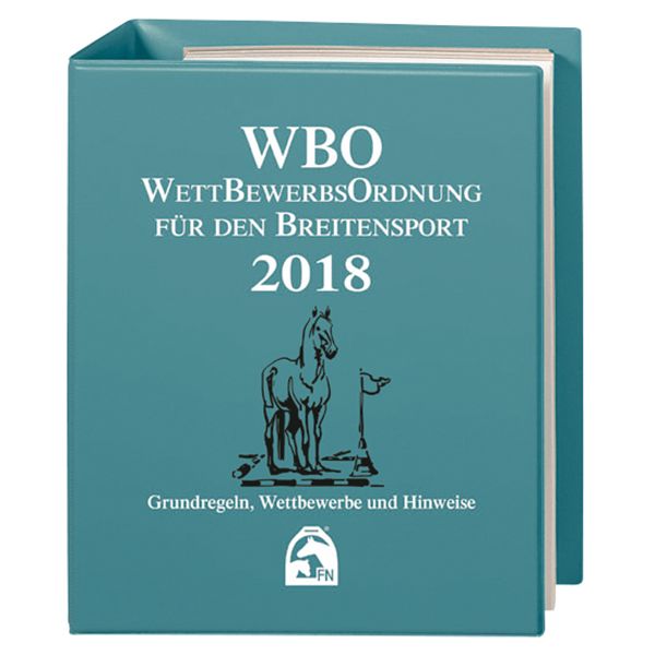 WBO Wettbewerbsordnung für den Breitensport 2018, FNverlag 