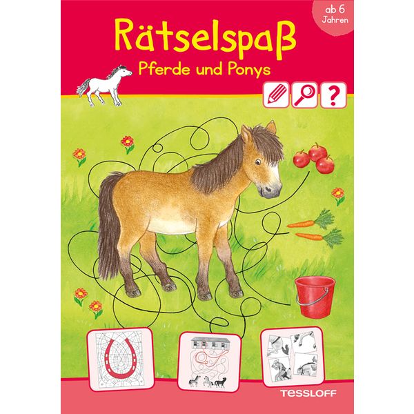 TESSLOFF Rätselspaß Pferd & Pony 