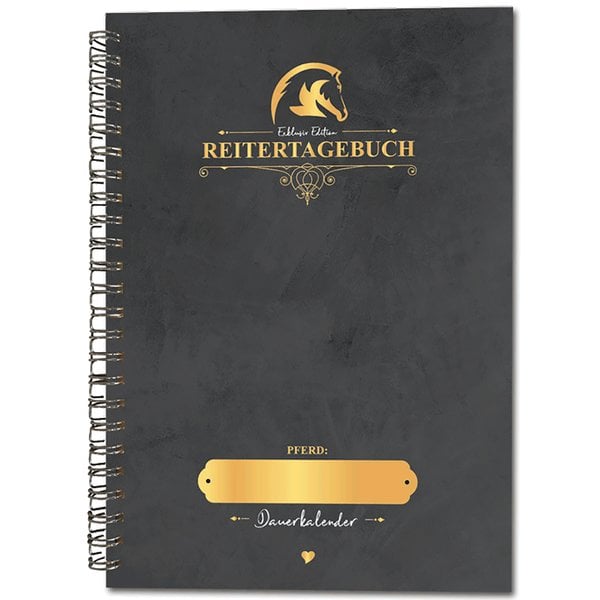 Reitertagebuch - Exklusiv Edition Dauerkalender 