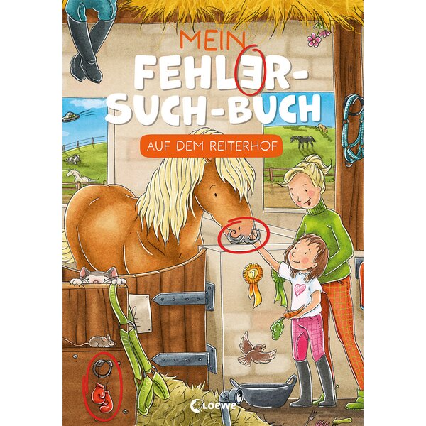 Loewe Mein Fehler-Such-Buch - Auf dem Reiterhof 