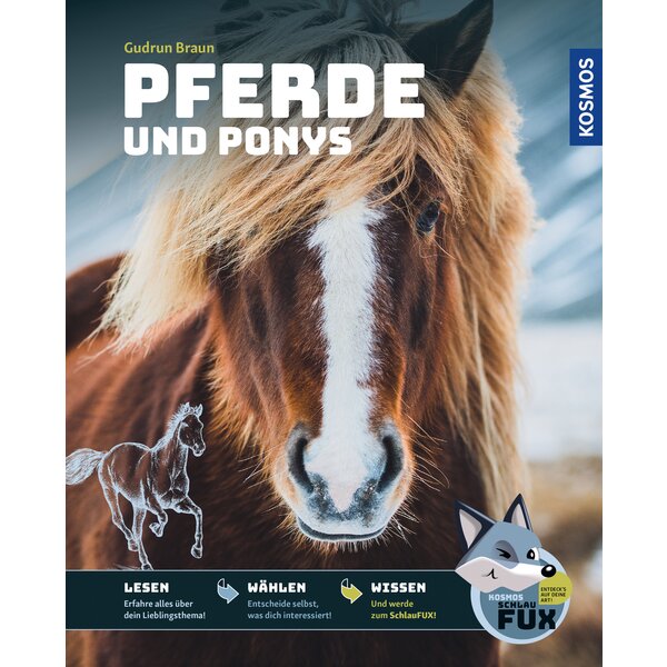 Schlaufux Pferde und Ponys - Lesen, Malen, Wissen 