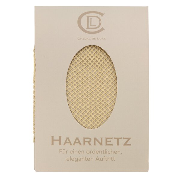 Cheval de Luxe haarnetje beige