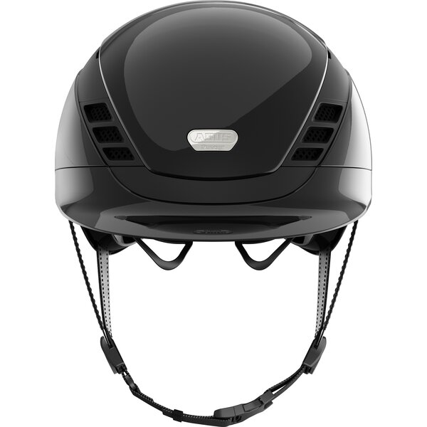 ABUS PIKEUR rijhelm AirLuxe Pure Short Visor shiny black | L (58-61)