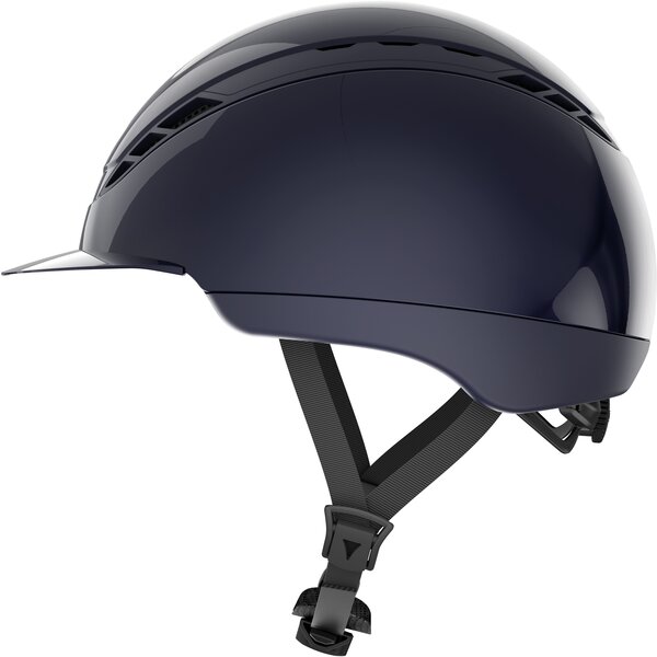 ABUS PIKEUR rijhelm AirDuo shiny midnight blue | S (53-56)