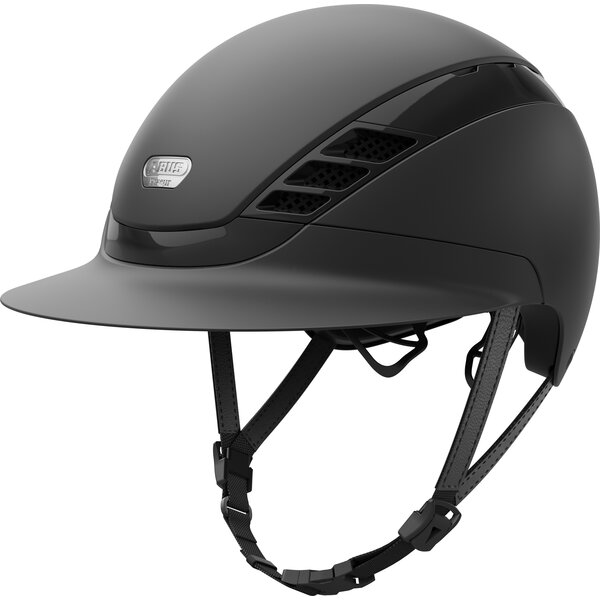 ABUS PIKEUR Reithelm AirLuxe Pure Lady Visor black | S (53-56)