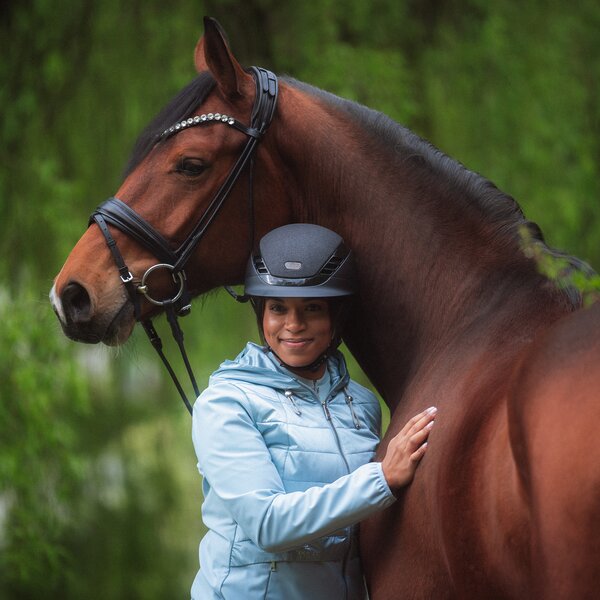 ABUS PIKEUR rijhelm AirLuxe Supreme Glam 