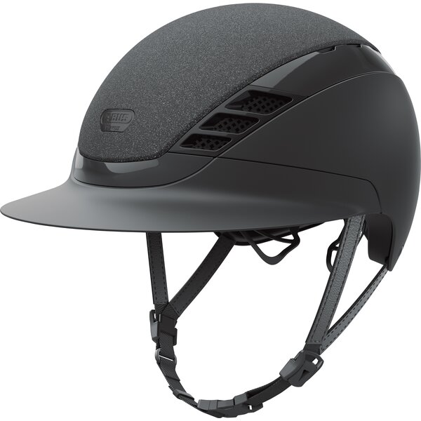 ABUS PIKEUR Reithelm AirLuxe Supreme Glam Long Visor 