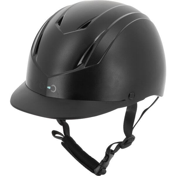 RIDING WORLD Reithelm Topy für Kinder und Erwachsene black matt | XS (48-52)