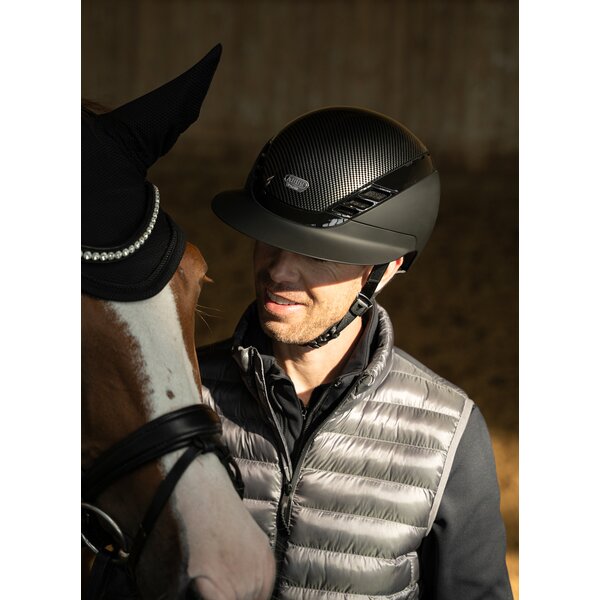 ABUS PIKEUR rijhelm AirLuxe Pure Carbonstyle black / anthracite | M (55-58)