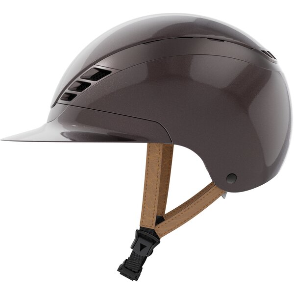 ABUS PIKEUR rijhelm AirLuxe Pure Metallic Hazelnut shiny hazelnut | M (55-58)