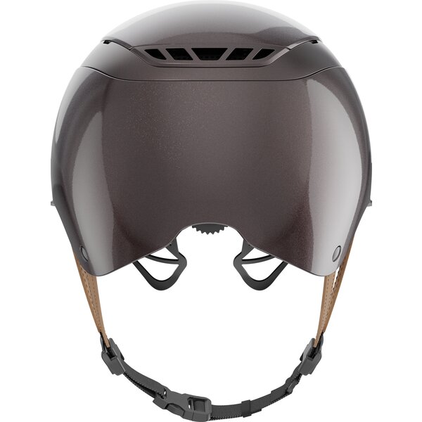 ABUS PIKEUR rijhelm AirLuxe Pure Metallic Hazelnut shiny hazelnut | M (55-58)