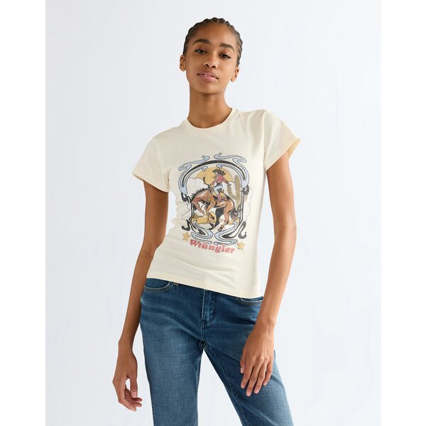 Wrangler T-shirt Shrunken Band Tee 