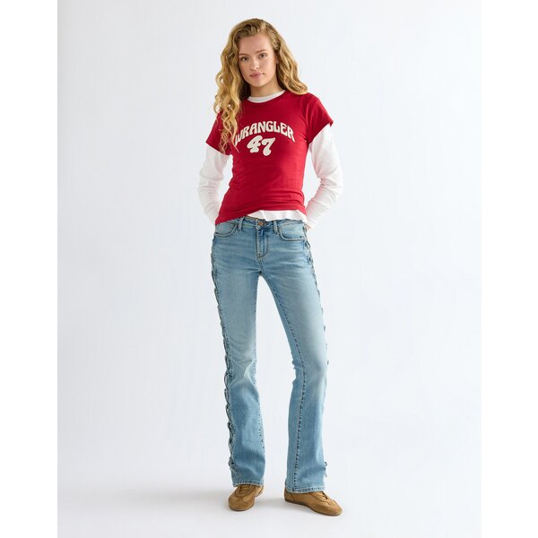 Wrangler T-shirt Shrunken Band Tee 
