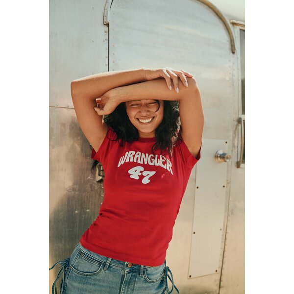 Wrangler T-shirt Shrunken Band Tee 